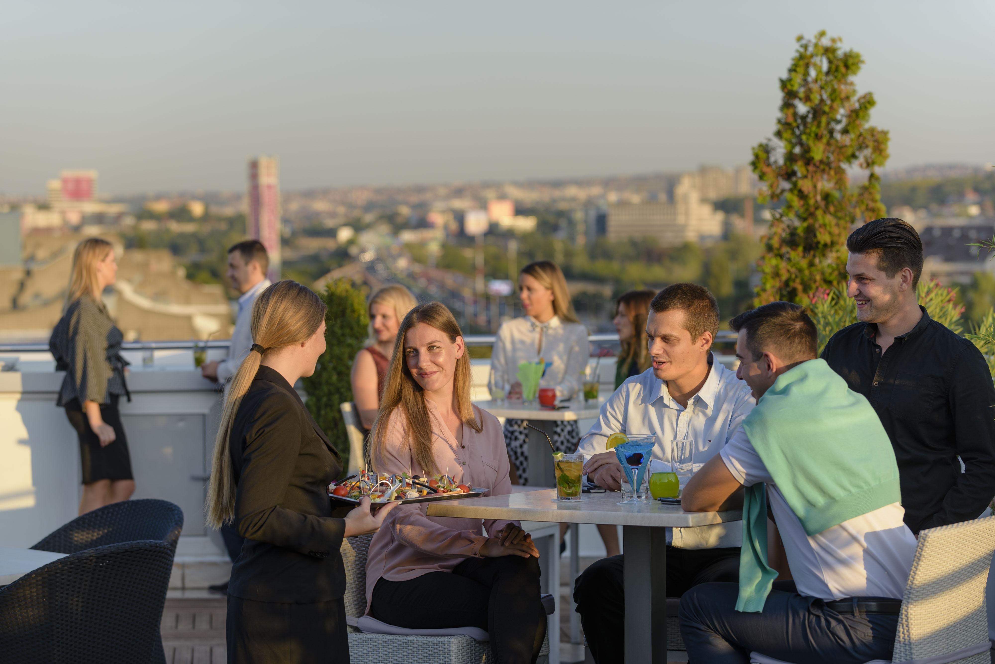 In Hotel Beograd Eksteriør billede